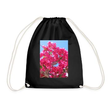 Colors, Flowers, Greece, Nature - Drawstring Bag - black - Front
