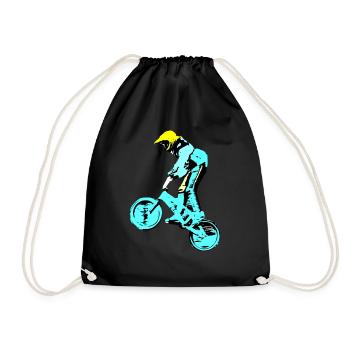 bmx - Sac de sport léger - noir - Devant