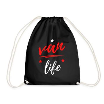 Van Life Sur la Route - Sac de sport léger - noir - Devant