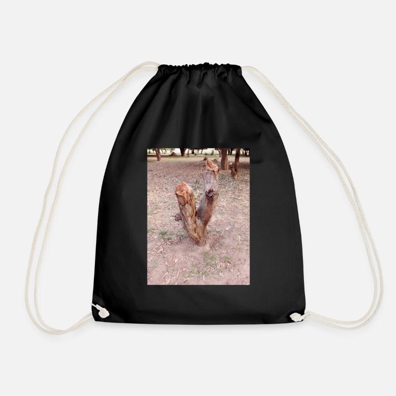 Stock - Drawstring Bag - black