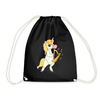 Conceptions de harpiste pour conceptions de harpiste - Sac de sport léger - noir - Devant