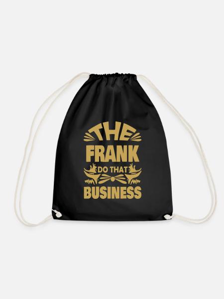 Frank - Turnbeutel - Schwarz