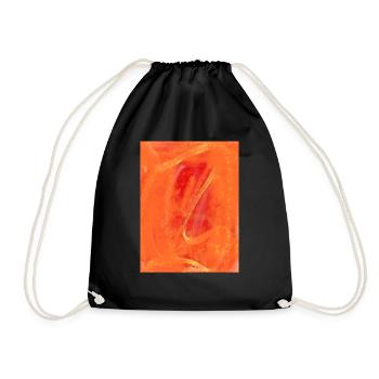 mode art star. - Sac de sport léger - noir - Devant