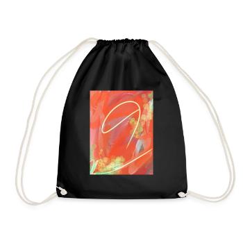 Art mode star. - Sac de sport léger - noir - Devant