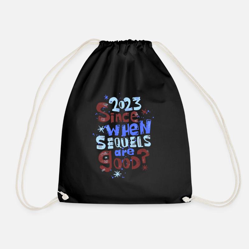 2023 - Drawstring Bag - black