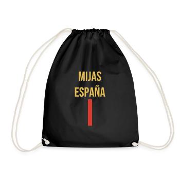 Mijas Espana Souvenir Mijas - Turnbeutel - Schwarz - Vorne