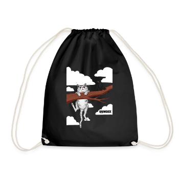 Accrochez-vous 06 - Sac de sport léger - noir - Devant