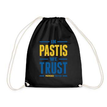 In Pastis we trust - Sac de sport léger - noir - Devant