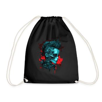 Zombie Punk Girl - Sac de sport léger - noir - Devant