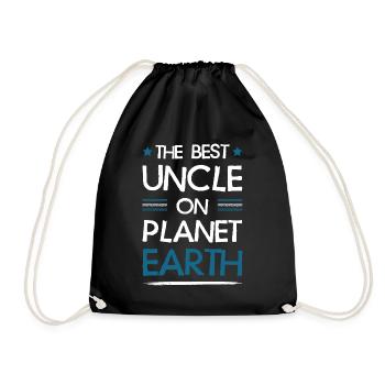 Le meilleur oncle dit - Sac de sport léger - noir - Devant