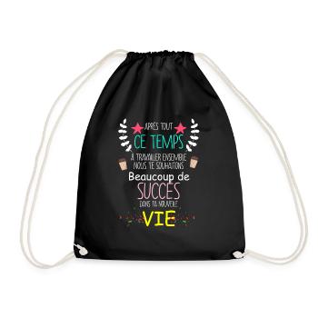 Collègue On Te Shouhaite Beaucoup De Succès - Sac de sport léger - noir - Devant