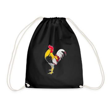 Hahn - Drawstring Bag - black - Front