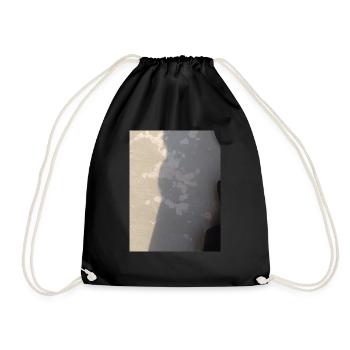 Ground Points - Drawstring Bag - black - Front