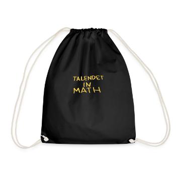 Humorous gift for dyslexics - Drawstring Bag - black - Front