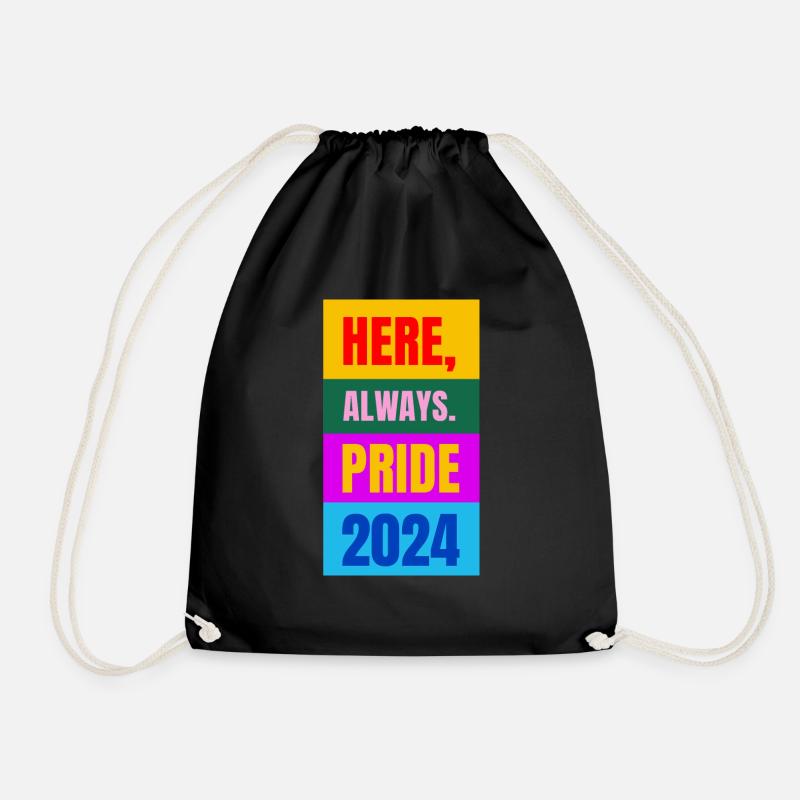 Pride 2024 - Turnbeutel - Schwarz