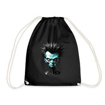 Green Freak - Turnbeutel - Schwarz - Vorne