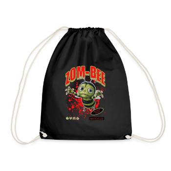 Zom-Bee - Halloween Edition - Turnbeutel - Schwarz - Vorne