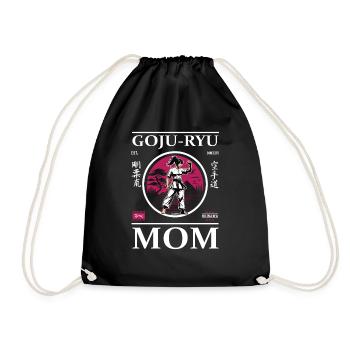 Goju-Ryu Karate Mom - Turnbeutel - Schwarz - Vorne