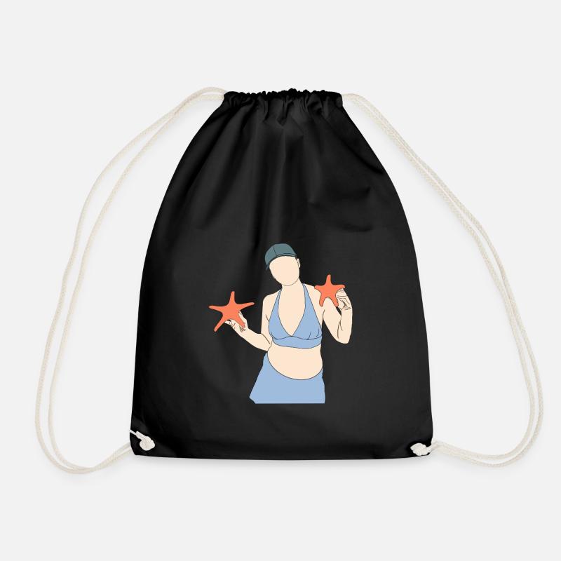 Seestar - Drawstring Bag - black