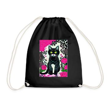 kittybluedeluxe - Sac de sport léger - noir - Devant