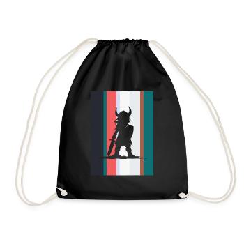 Suède Runes Mer du Nord - Sac de sport léger - noir - Devant