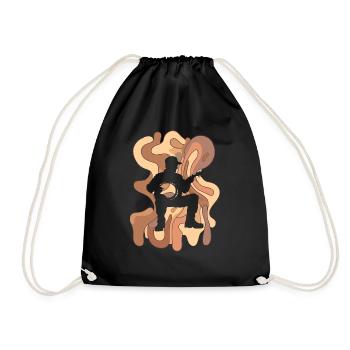 Musique country Proll - Sac de sport léger - noir - Devant