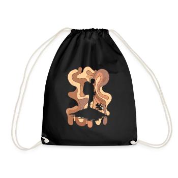 Randonnée Trekking Randonneurs - Sac de sport léger - noir - Devant