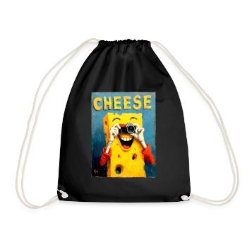 « Fromage » de van Gogh - Sac de sport léger - noir - Devant