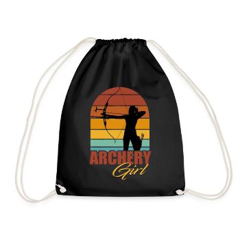 Archer Archer Archer Bow Sport - Sac de sport léger - noir - Devant