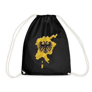 Heiliges römisches Reich - Turnbeutel - Schwarz - Vorne
