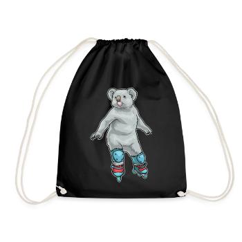 Koala Inline skating Inline skates - Turnbeutel - Schwarz - Vorne