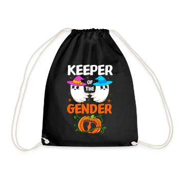 Révélation du sexe d’Halloween - Sac de sport léger - noir - Devant