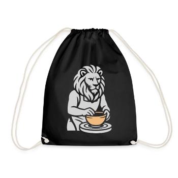 Silver Spirit: The Master Ceramist Lion - Sac de sport léger - noir - Devant
