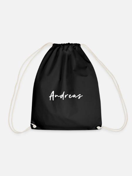 Andreas - Turnbeutel - Schwarz