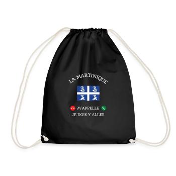 la martinique m appelle humour martiniquais homme - Sac de sport léger - noir - Devant