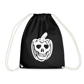 Poivrons crânes - Sac de sport léger - noir - Devant