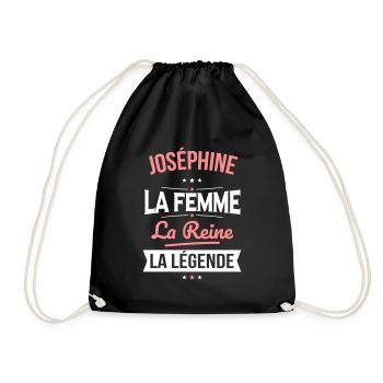 Joséphine - La Femme - La Reine - La Légende - Sac de sport léger - noir - Devant