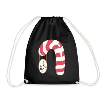 Canne à sucre - pour toi - Sac de sport léger - noir - Devant