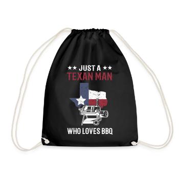 Barbecue Texas - Sac de sport léger - noir - Devant