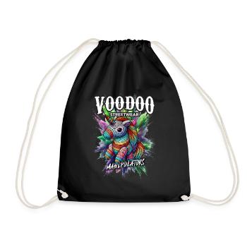 VooDoo "Manipulators" - Unicorn - Turnbeutel - Schwarz - Vorne
