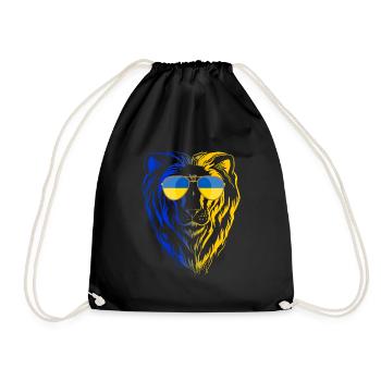 Ukraine - Sac de sport léger - noir - Devant