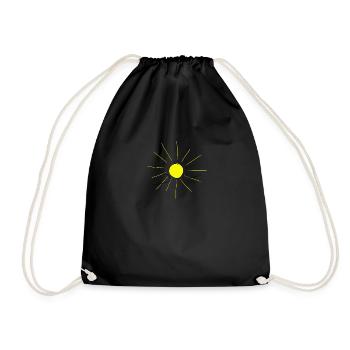 SONNE holiday-ready - Drawstring Bag - black - Front