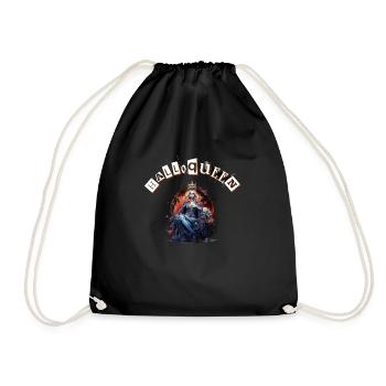Bonjour la reine Halloween - Sac de sport léger - noir - Devant