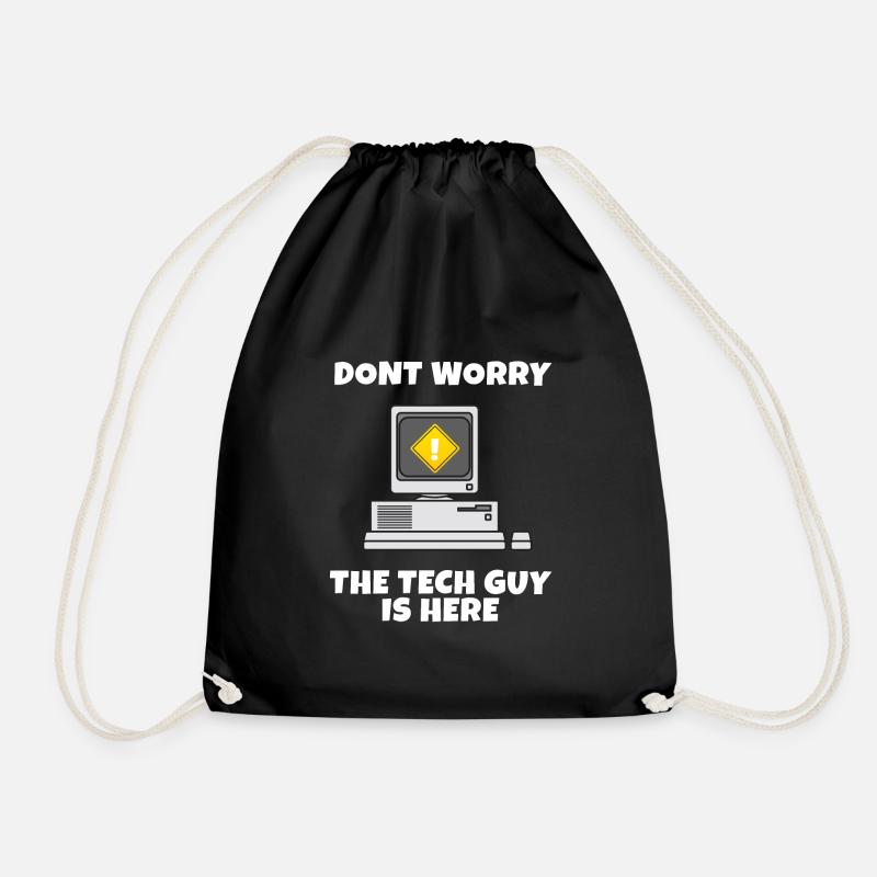 Run cmd | Computer Nerd | Webdesigner | CSS | Exe - Turnbeutel - Schwarz
