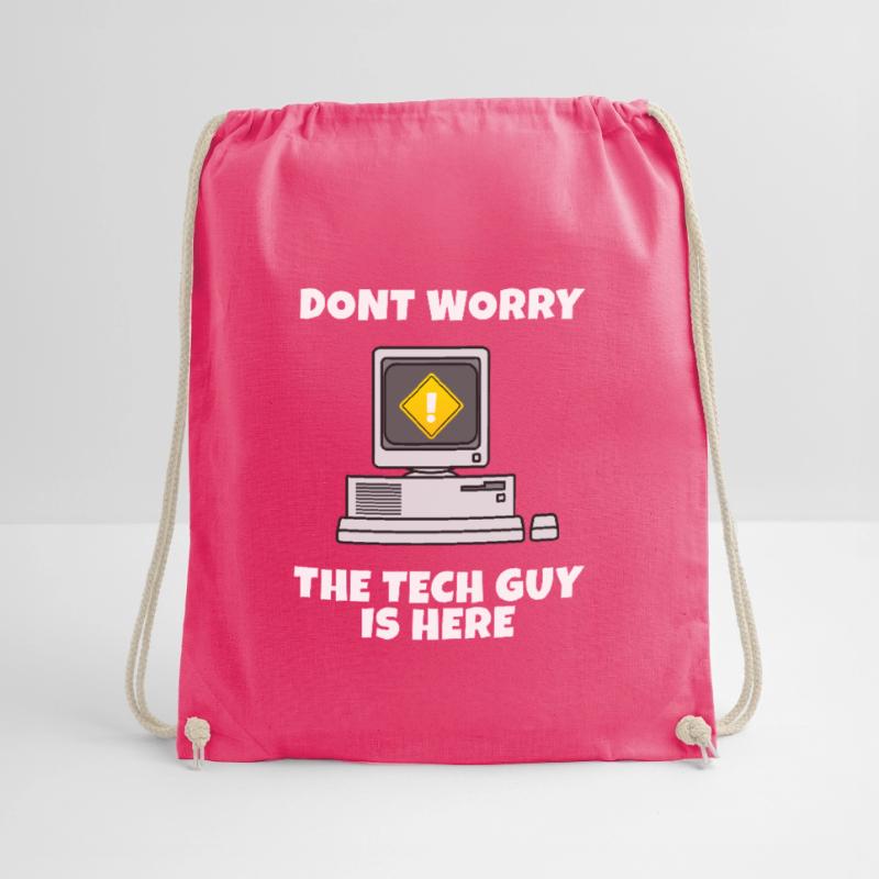 Run cmd | Computer Nerd | Web Designer | CSS | exe Drawstring Bag