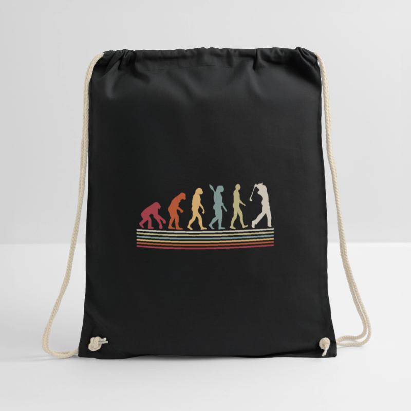 Golf evolution Drawstring Bag