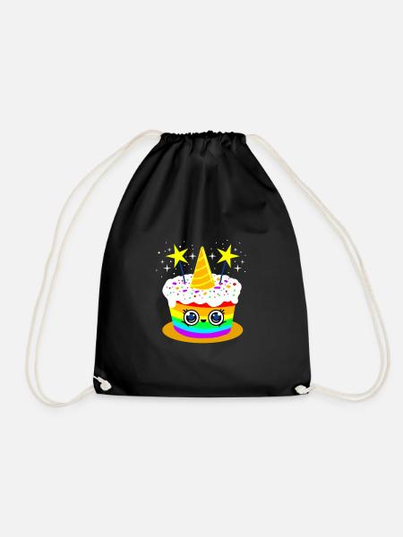 Gâteau LGBT Idée cadeau LGBT - Sac de sport léger - noir