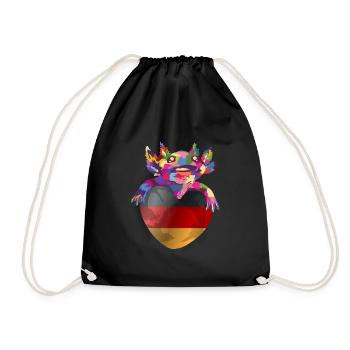 Drapeau allemand Drapeau allemand Utilisé Look Home - Sac de sport léger - noir - Devant