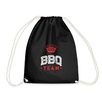 Équipe de barbecue - Sac de sport léger - noir - Devant