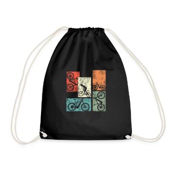 Ebike Cyclisme Retro E Vélo Vélo Batterie Vélo - Sac de sport léger - noir - Devant